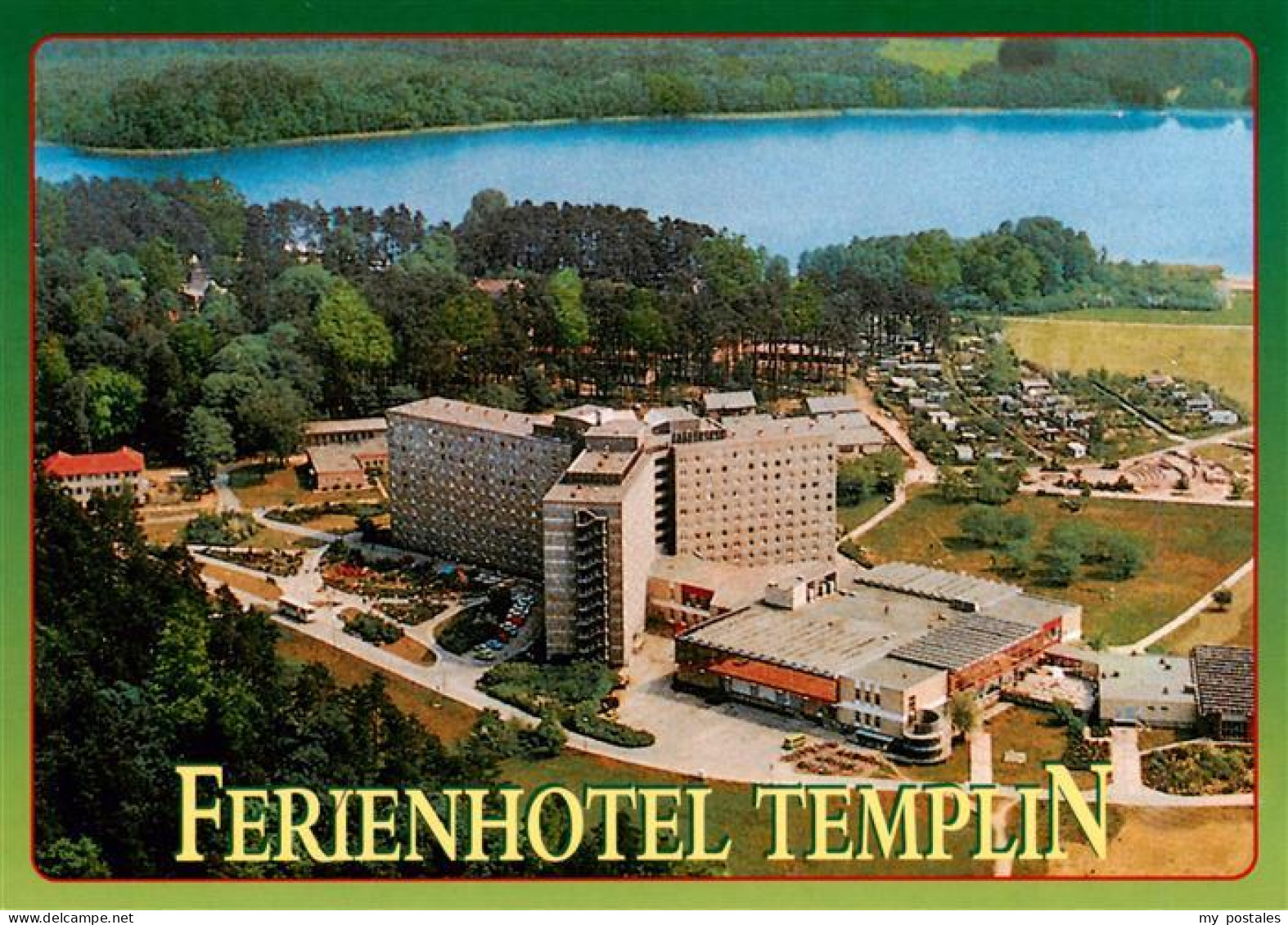 73904164 Templin Ferienhotel Templin Fliegeraufnahme - Templin