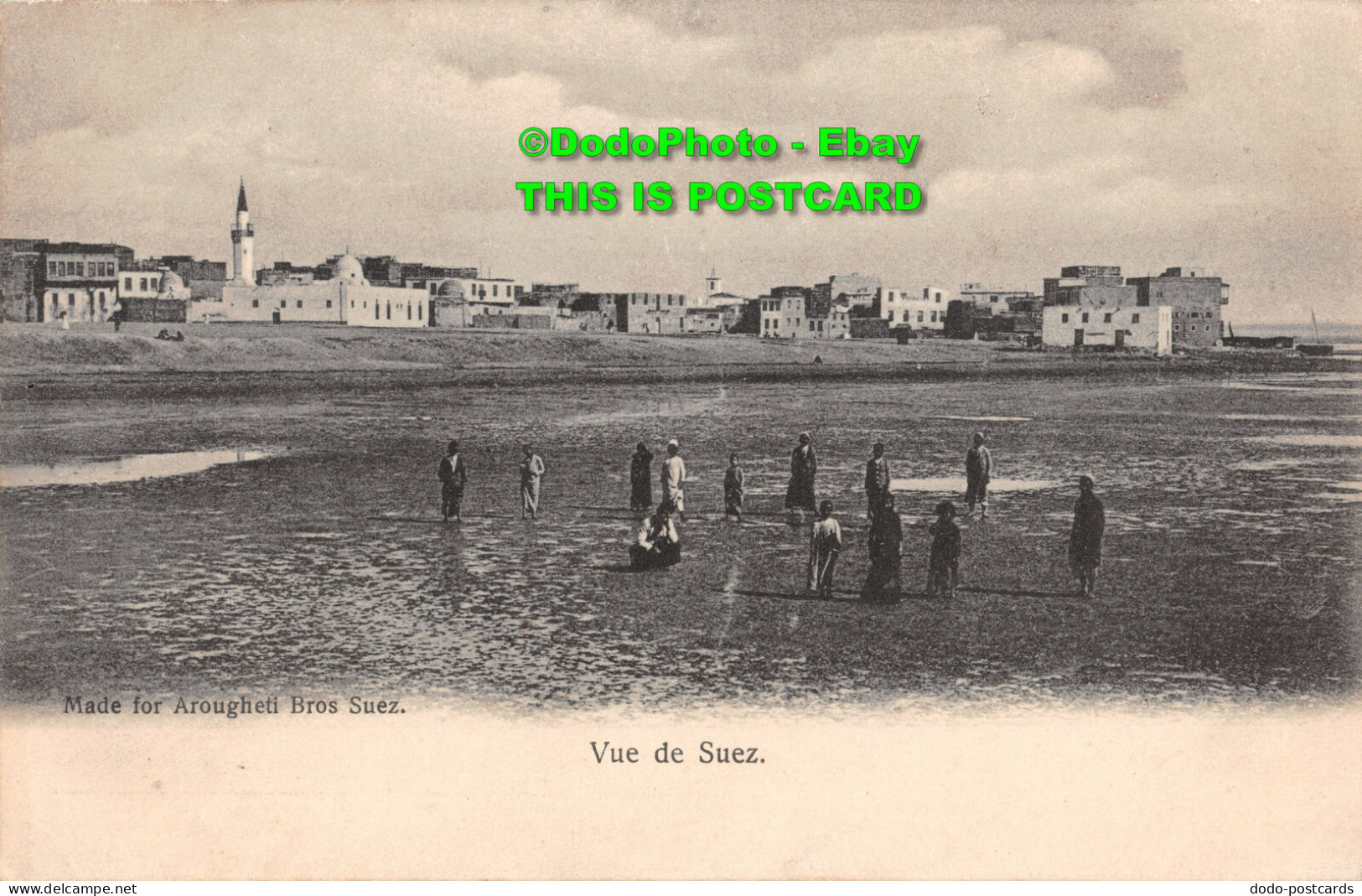 R346679 Vue De Suez. Arougheti Bros. Postcard - World