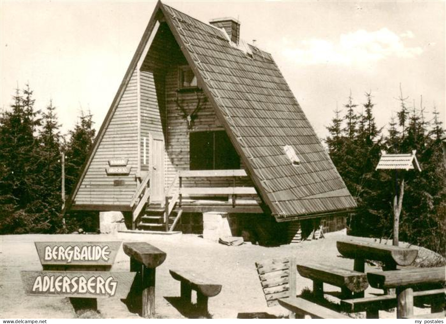 73904131 Schmiedefeld Rennsteig Bergbaude Adlersberg - Otros & Sin Clasificación