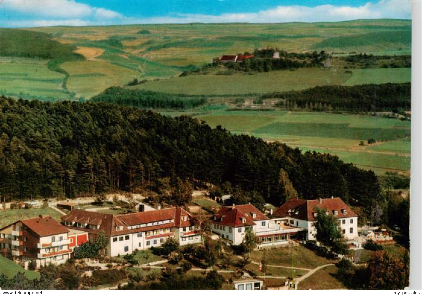 73904054 Bad Mergentheim Kursanatorium Am Hexenkreuz Fliegeraufnahme - Bad Mergentheim