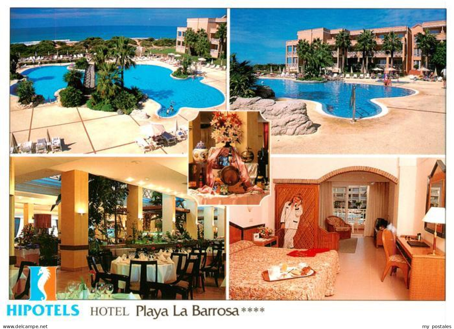 73904052 Cadiz Andalucia ES Hotel Playa La Barrosa Pool Gastraum Appartement - Autres & Non Classés