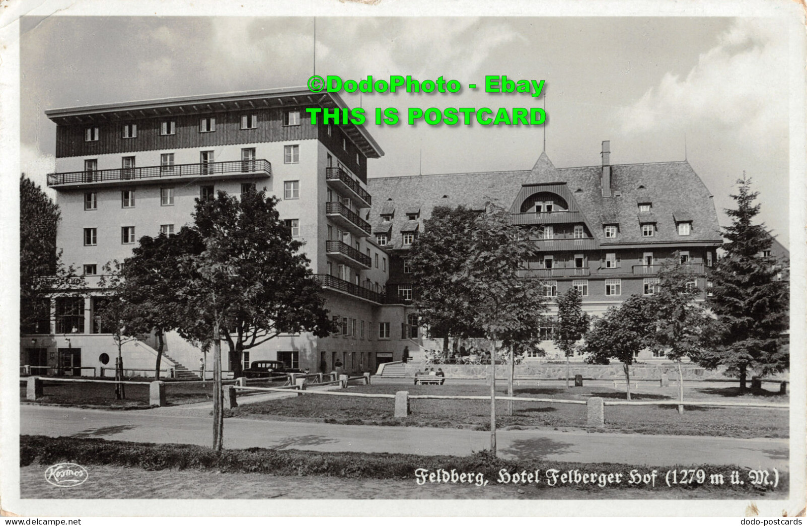 R346778 Feldberg. Hotel Feldberg Hof. Kosmos. Mayer And Schladerer. 1938 - World