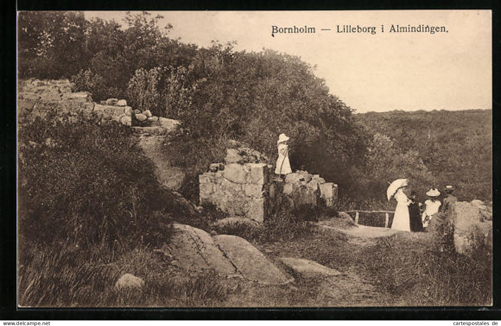 AK Bornholm, Lilleborg I Almindingen  - Denmark