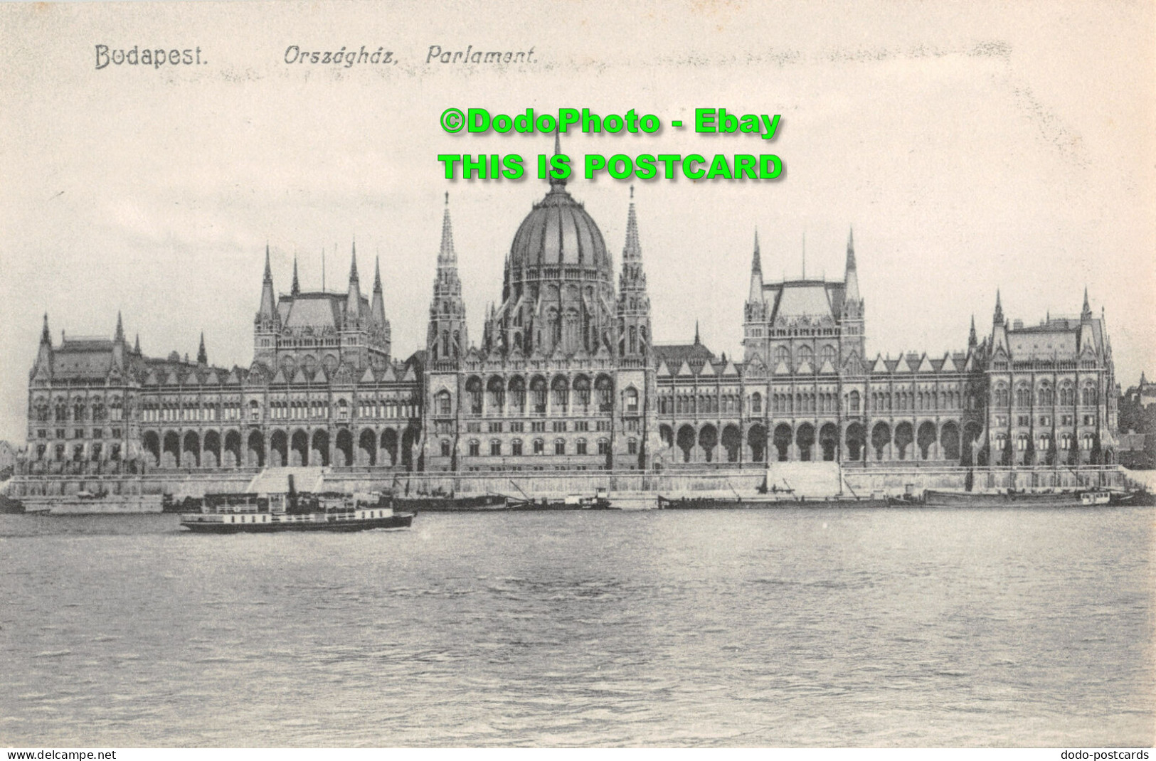 R346783 Budapest. Orszaghaz. Parlament. B. H. 1907 - World