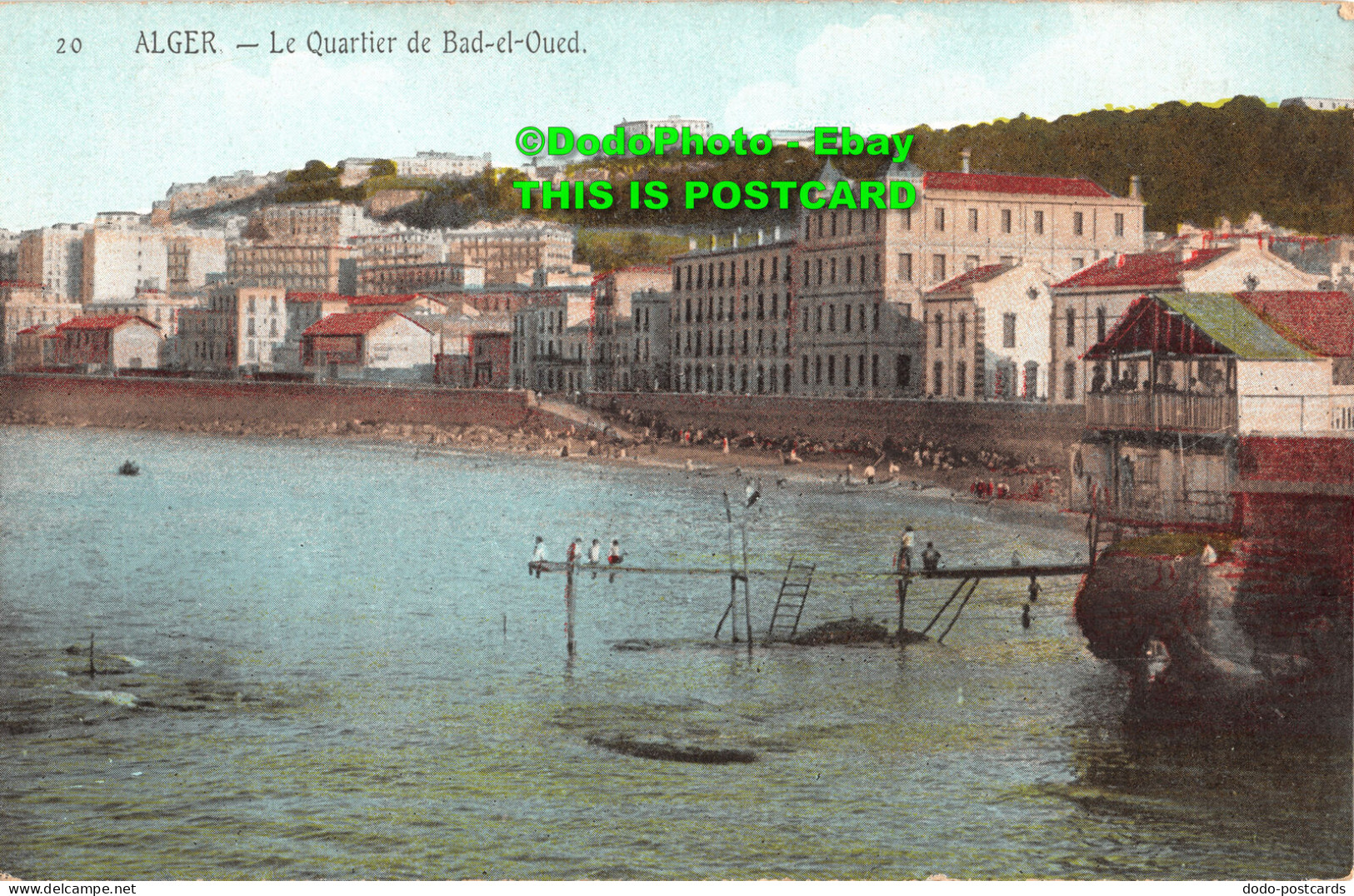 R346786 Alger. Le Quartier De Bad El Oued. Postcard - World