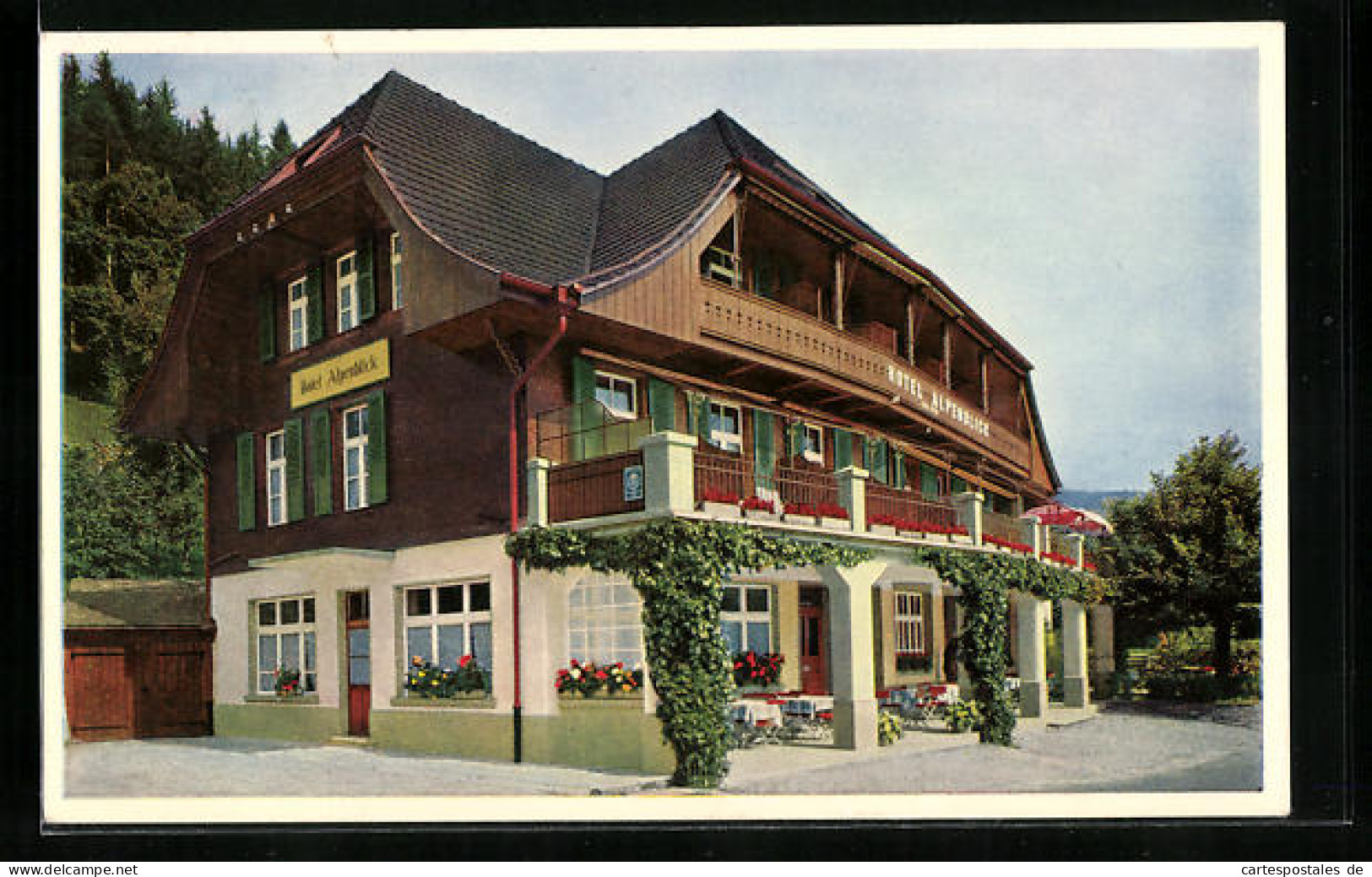 AK Schwendi Ob Thun, Hotel Alpenblick  - Other & Unclassified