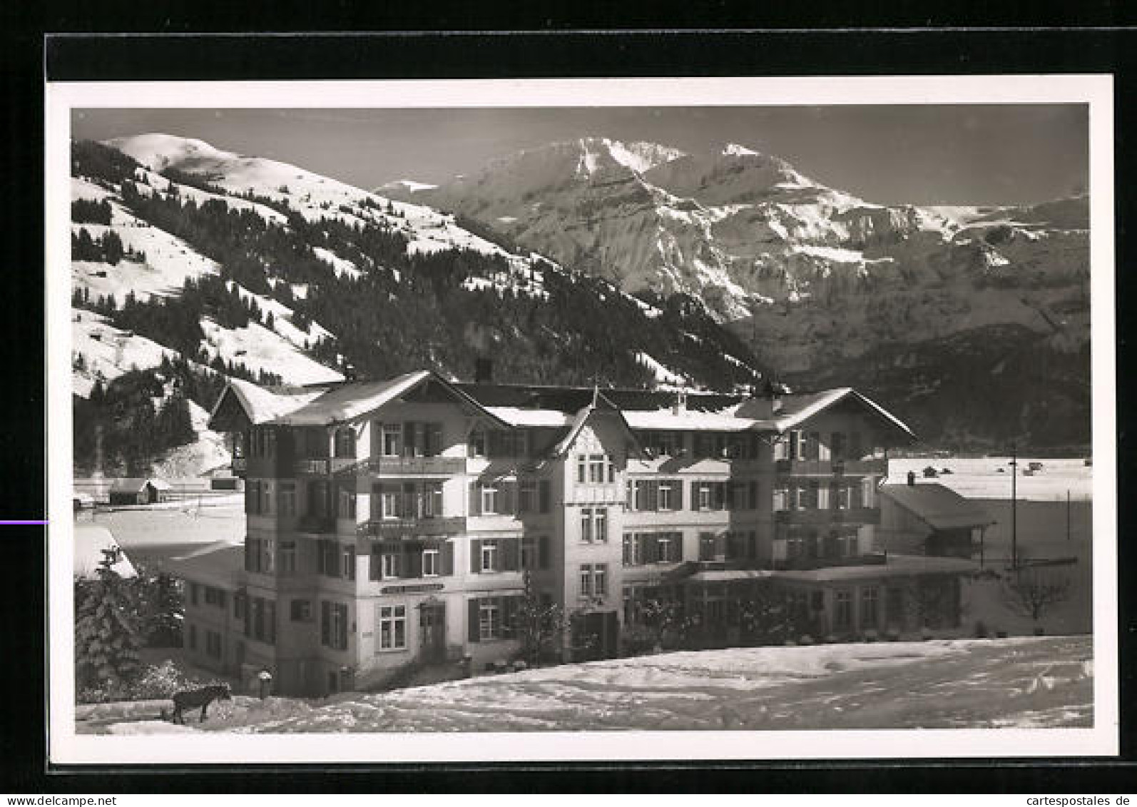 AK Lenk I. S., Parkhotel Bellevue Im Schnee  - Other & Unclassified