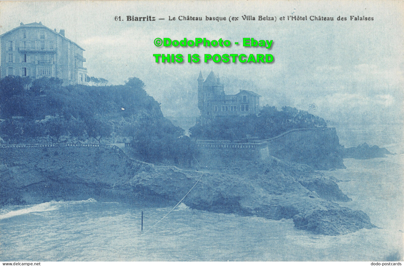 R346793 Biarritz. Le Chateau Basque. Ex Villa Belza. Et L Hotel. Chateau Des Fal - World