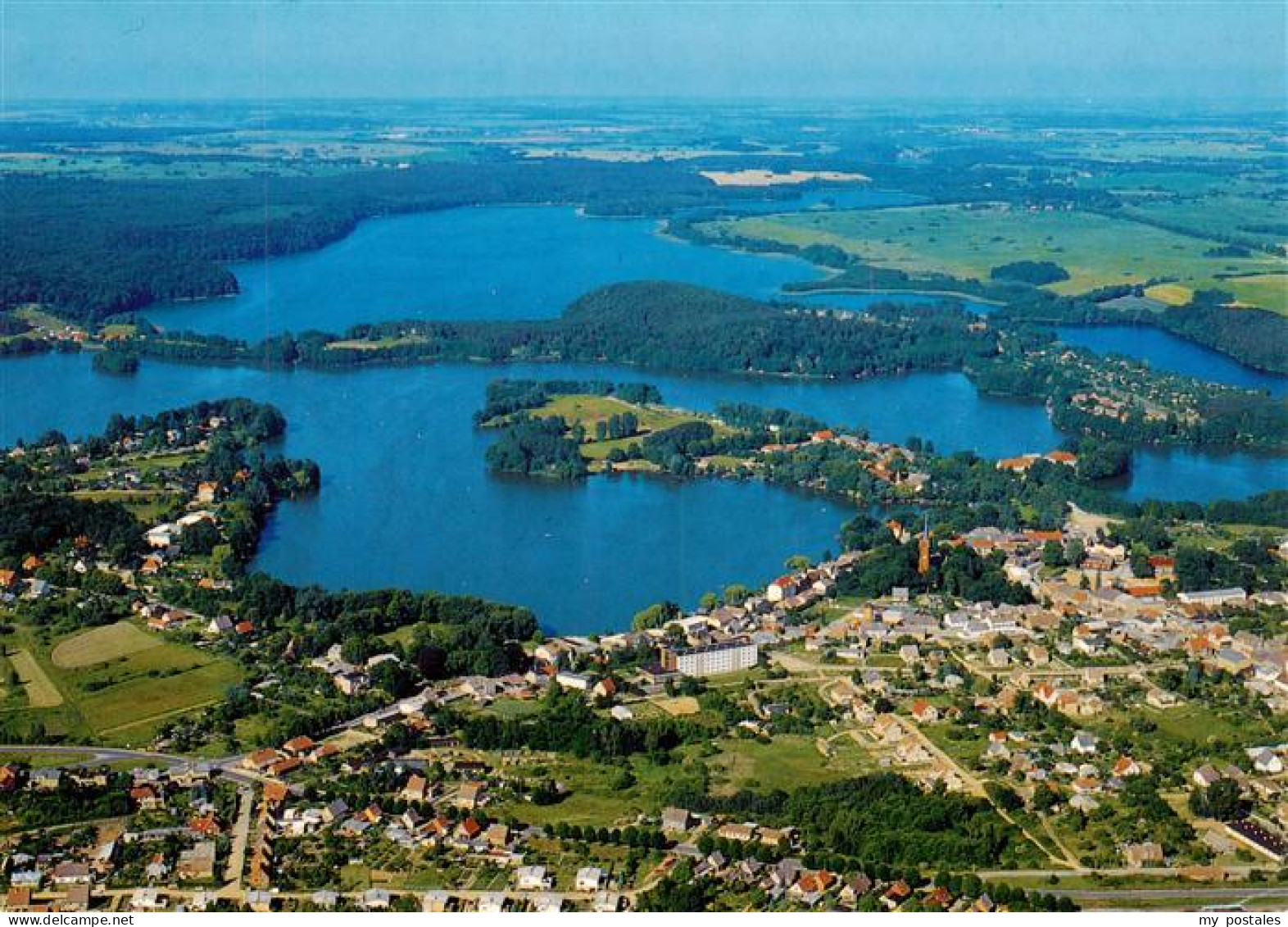 73903940 Feldberg Mecklenburg Fliegeraufnahme - Sonstige & Ohne Zuordnung