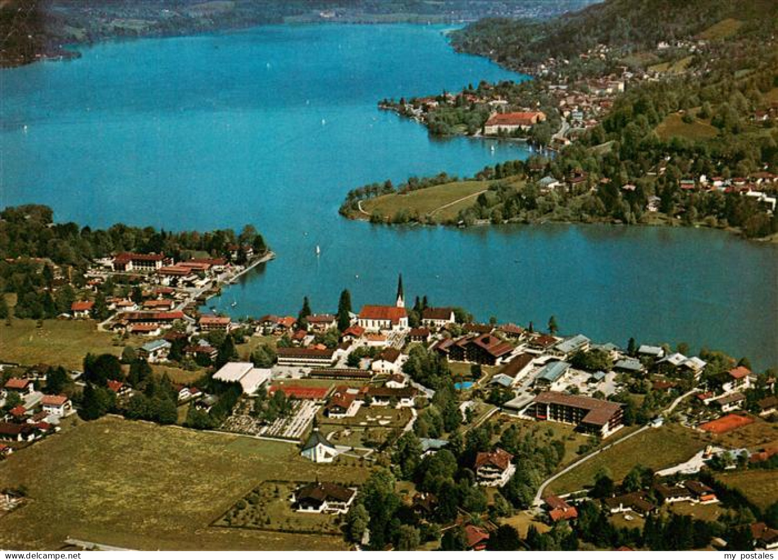 73903904 Rottach-Egern Tegernsee Fliegeraufnahme - Altri & Non Classificati