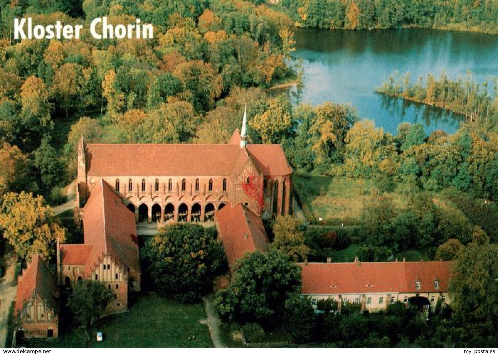 73903901 Chorin Kloster Chorin Fliegeraufnahme - Chorin