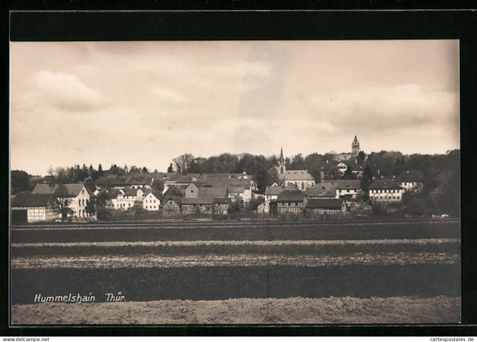 AK Hummelshain /Th., Panorama Des Ortes  - Sonstige & Ohne Zuordnung