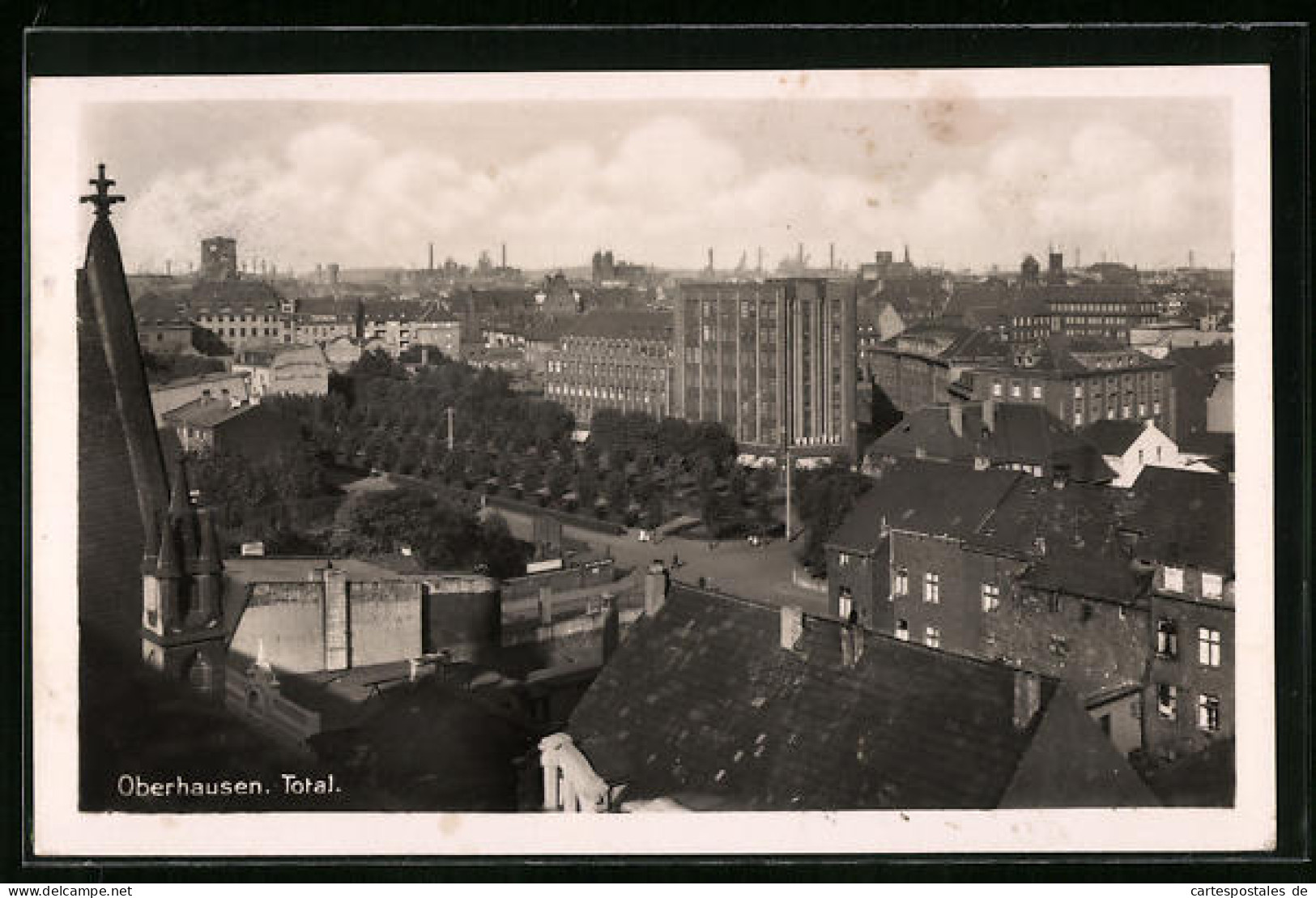 AK Oberhausen, Blick über Die Stadt  - Oberhausen