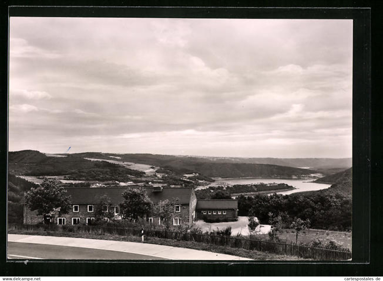 AK Rurberg /Eifel, Gleichnamige Jugendherberge Mit Landschaftspanorama  - Altri & Non Classificati