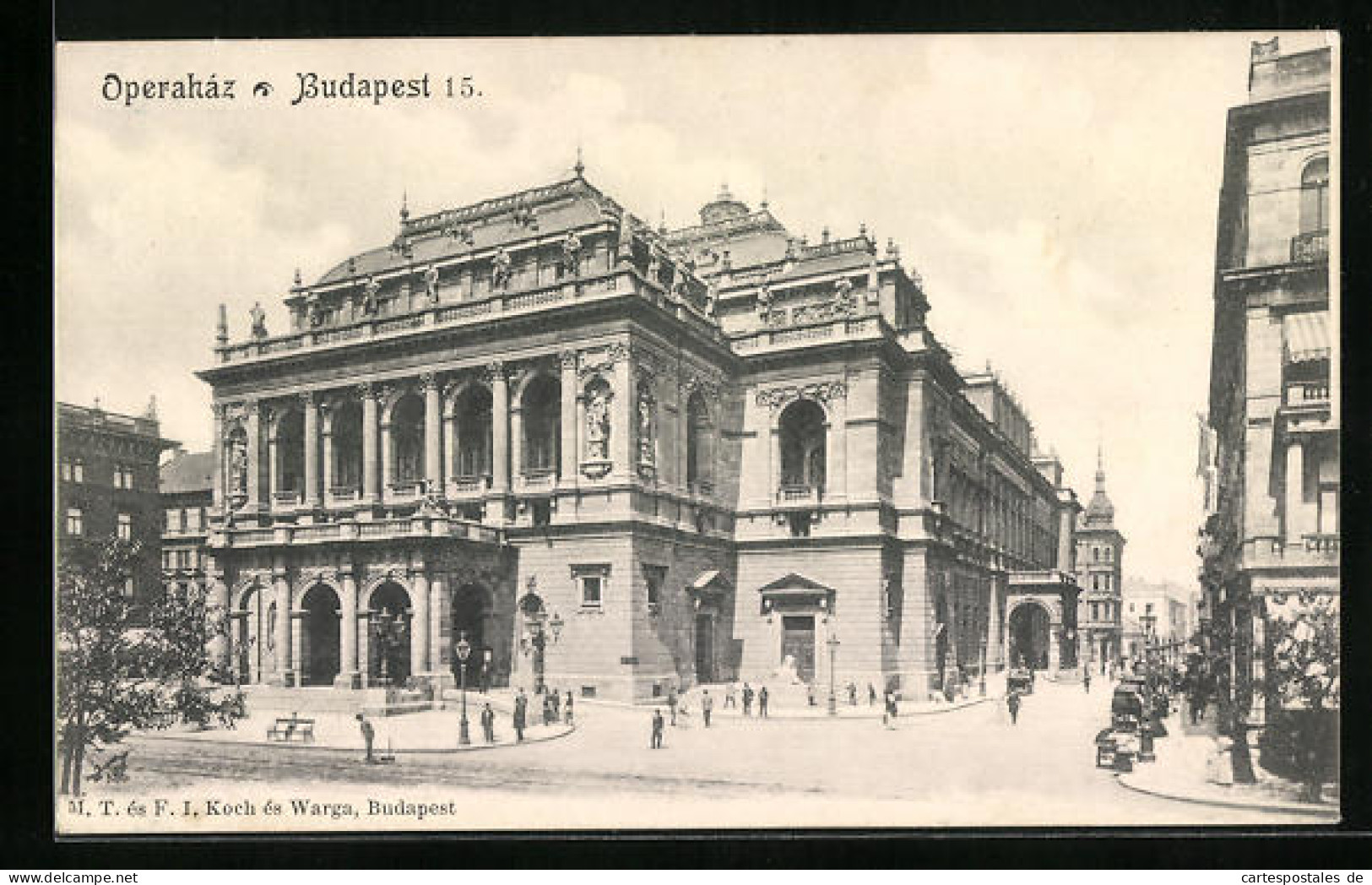 AK Budapest, Operaház  - Hongrie