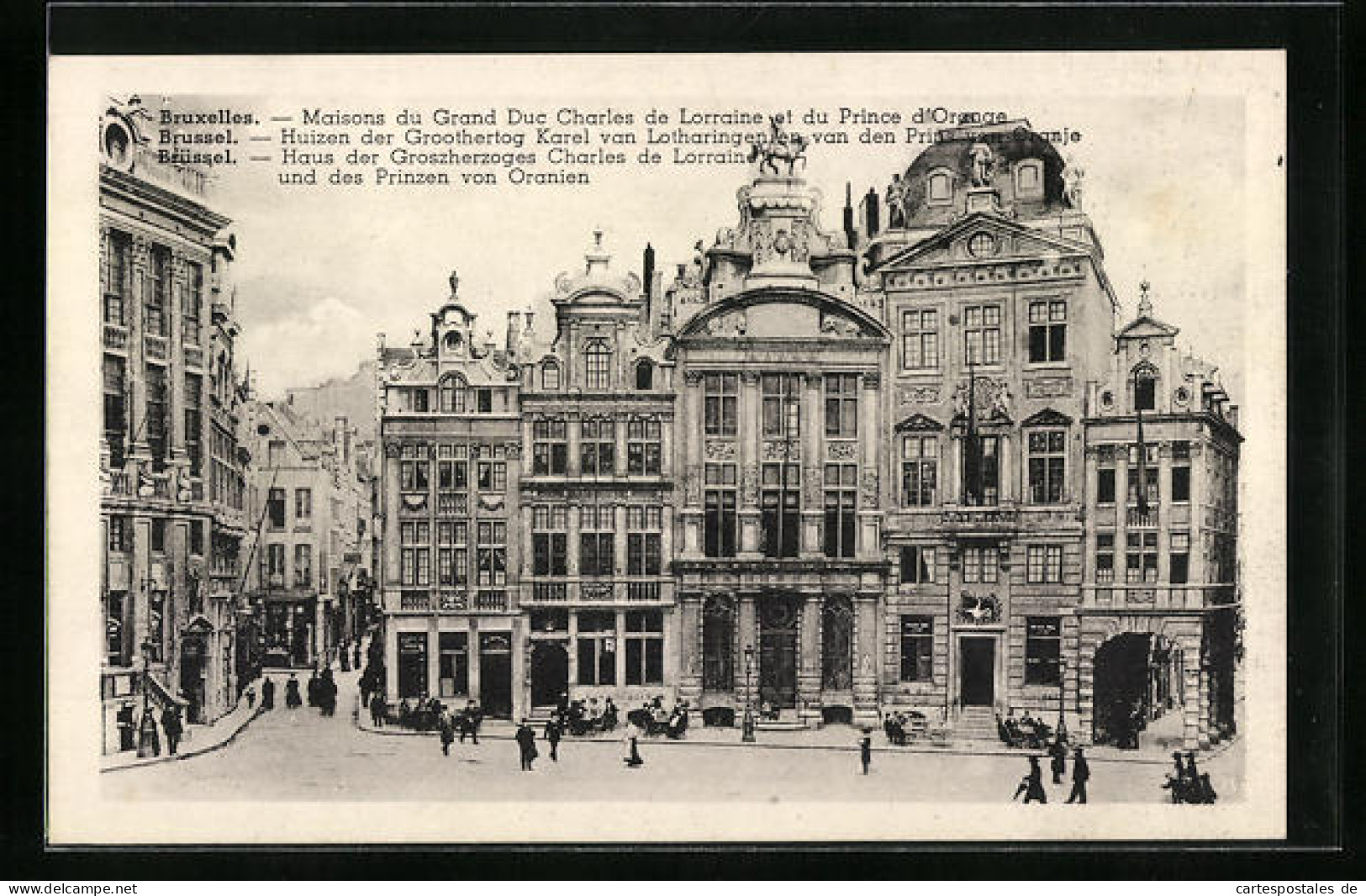 AK Brüssel / Bruxelles, Haus Des Grossherzoges Charles De Lorraine Und Des Prinzen Von Oranien  - Brüssel (Stadt)