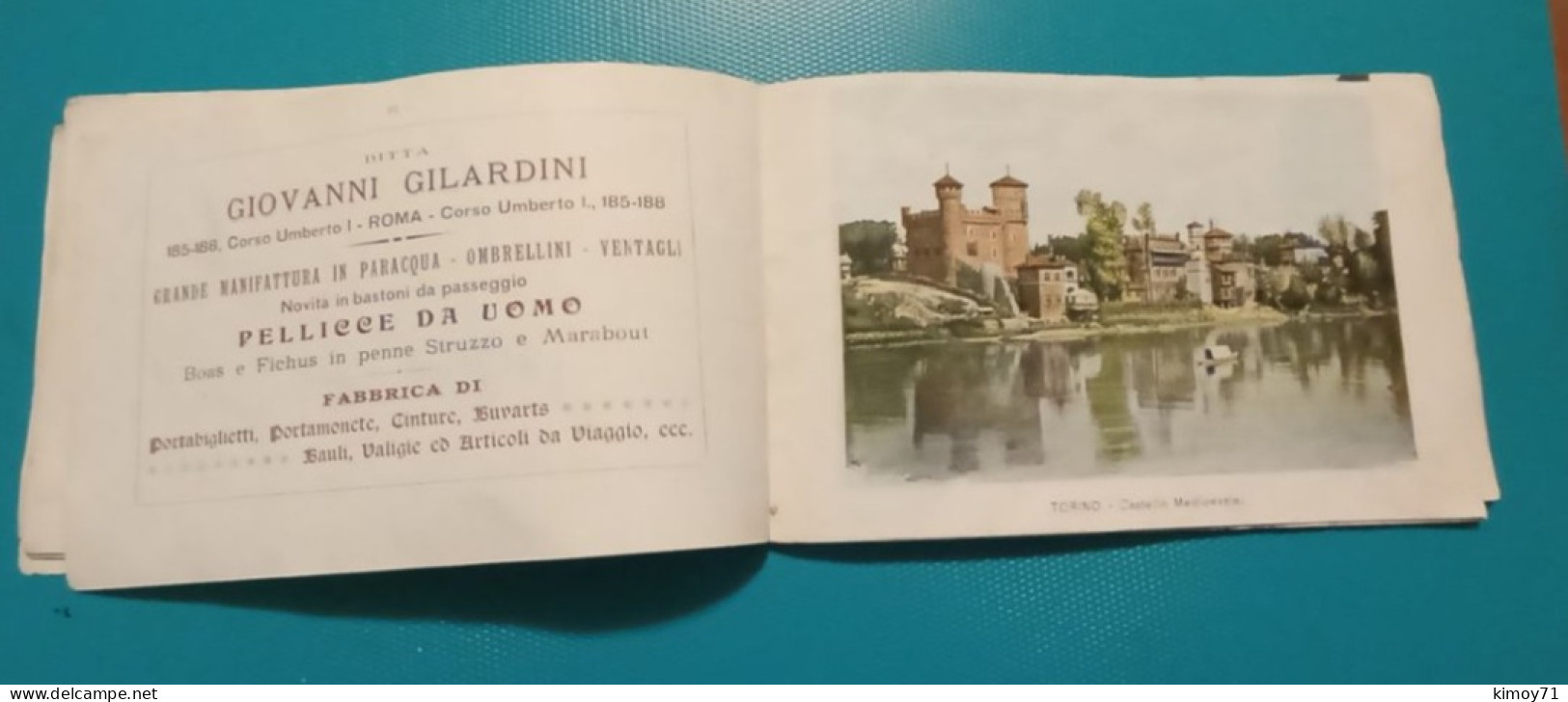 Libretto cartoline pubblicitarie