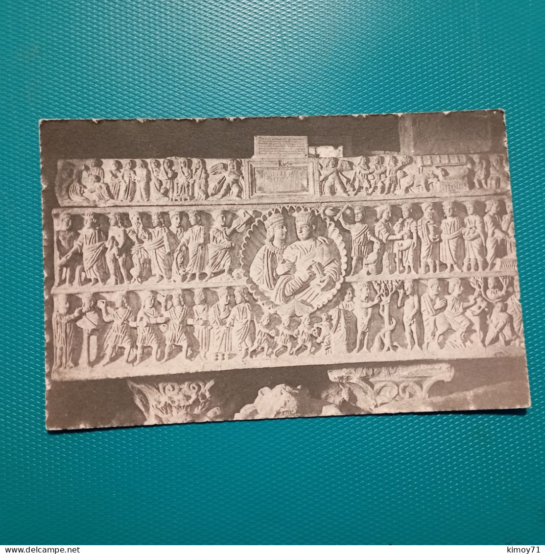 Cartolina Siracusa (Museo) - Sarcofago Di Adelfio. Non Viaggiata - Siracusa