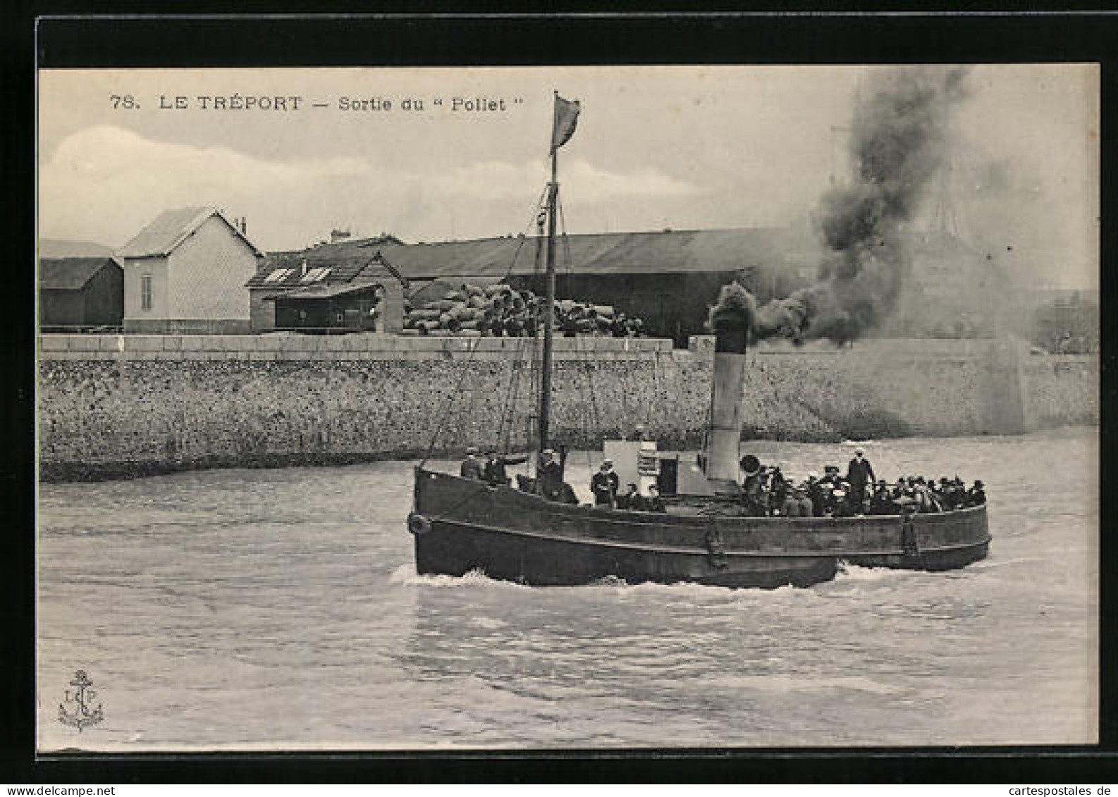 CPA Le Tréport, Sortie Du Pollet  - Andere & Zonder Classificatie