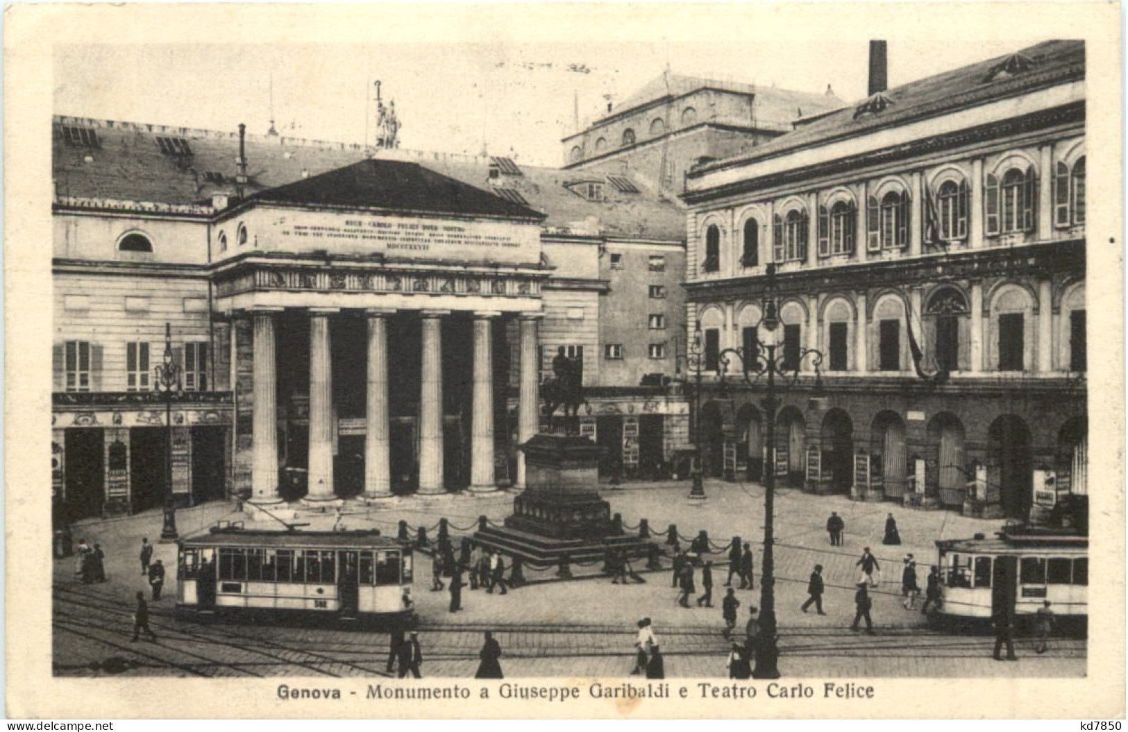 Genova - Monumento A Giuseppe Garibaldi - Genova (Genua)