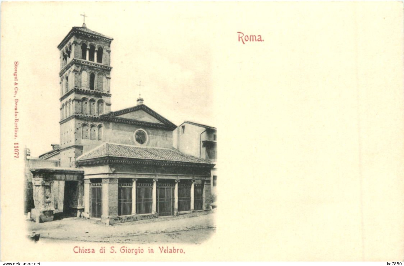 Roma - Chiesa Di S. Giorgio In Velabro - Autres & Non Classés