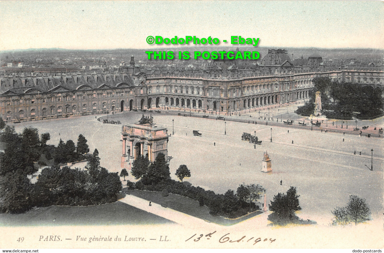 R346813 Paris. Vue Generale Du Louvre. LL. 49. 1904 - World