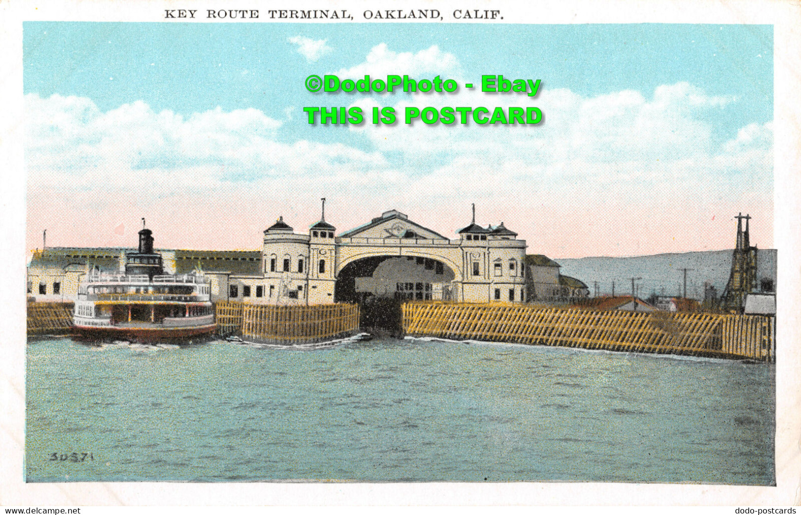 R346814 Calif. Oakland. Key Route Terminal. Western Notion And Novelty Co - World