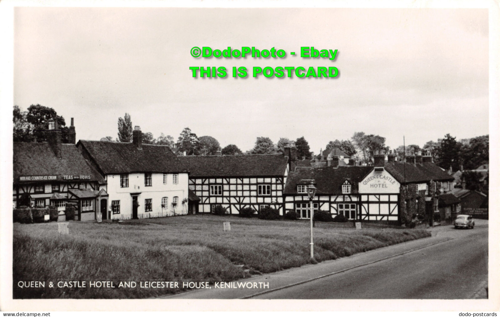 R347302 Kenilworth. Queen And Castle Hotel And Leicester House. Jarrold. RP - World