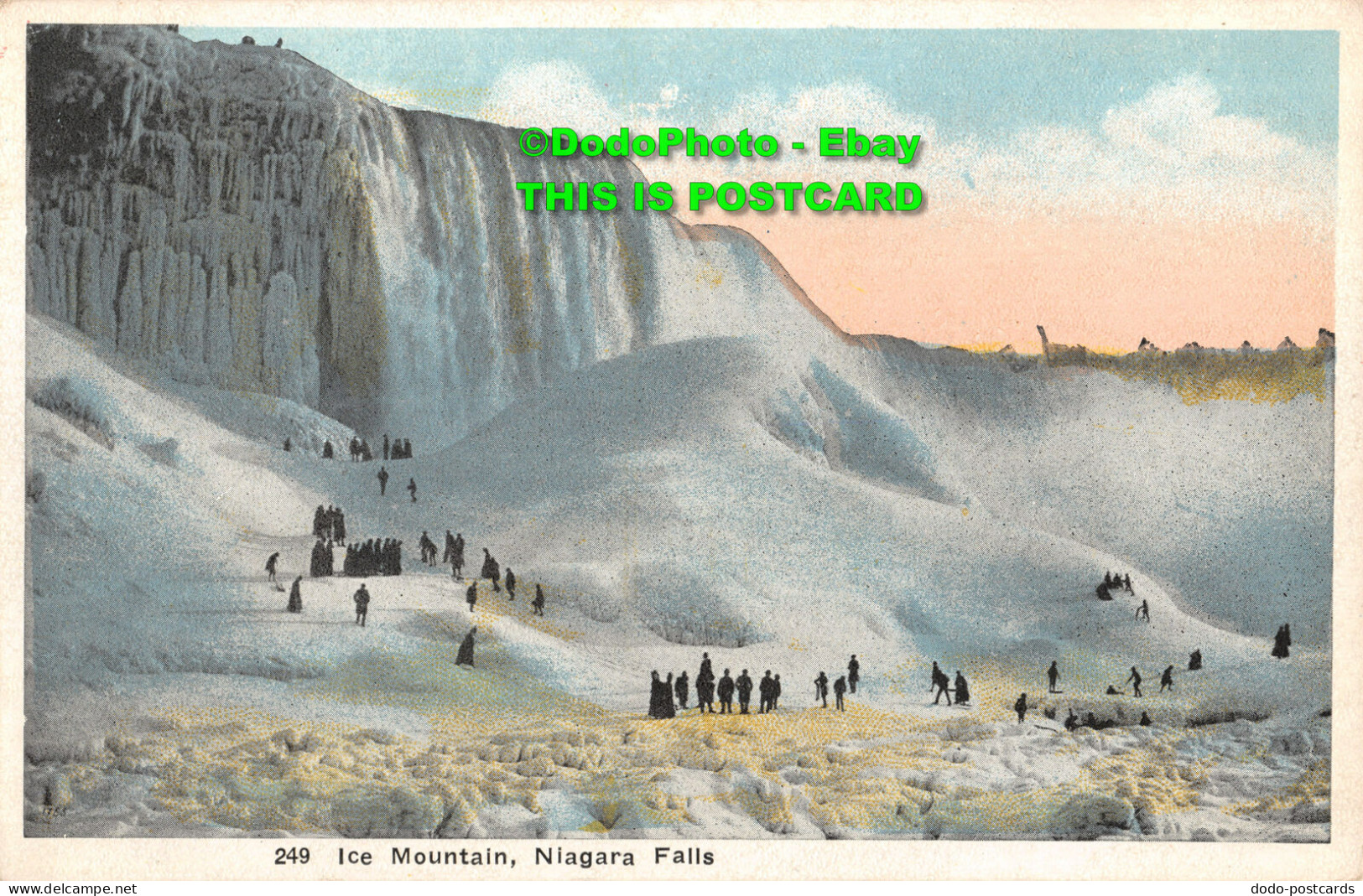 R347319 Ice Mountain. Niagara Falls. Postcard - World