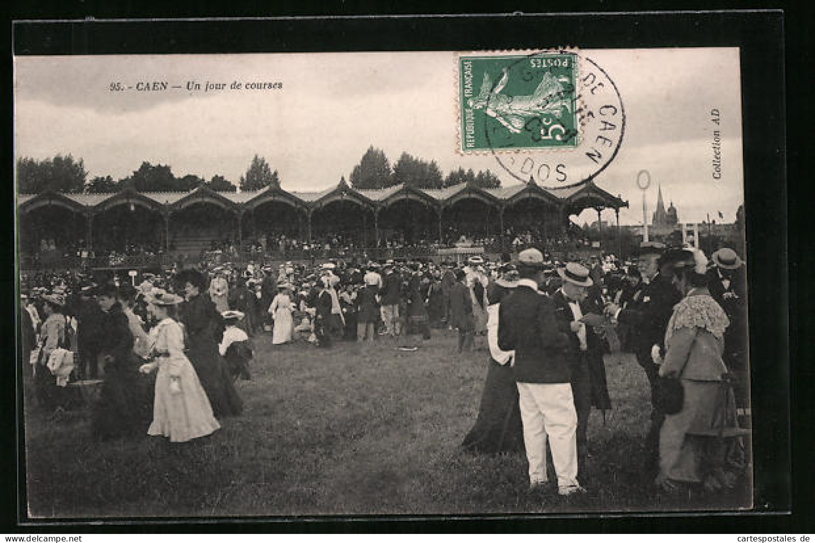 CPA Caen, Un Jour De Courses  - Caen