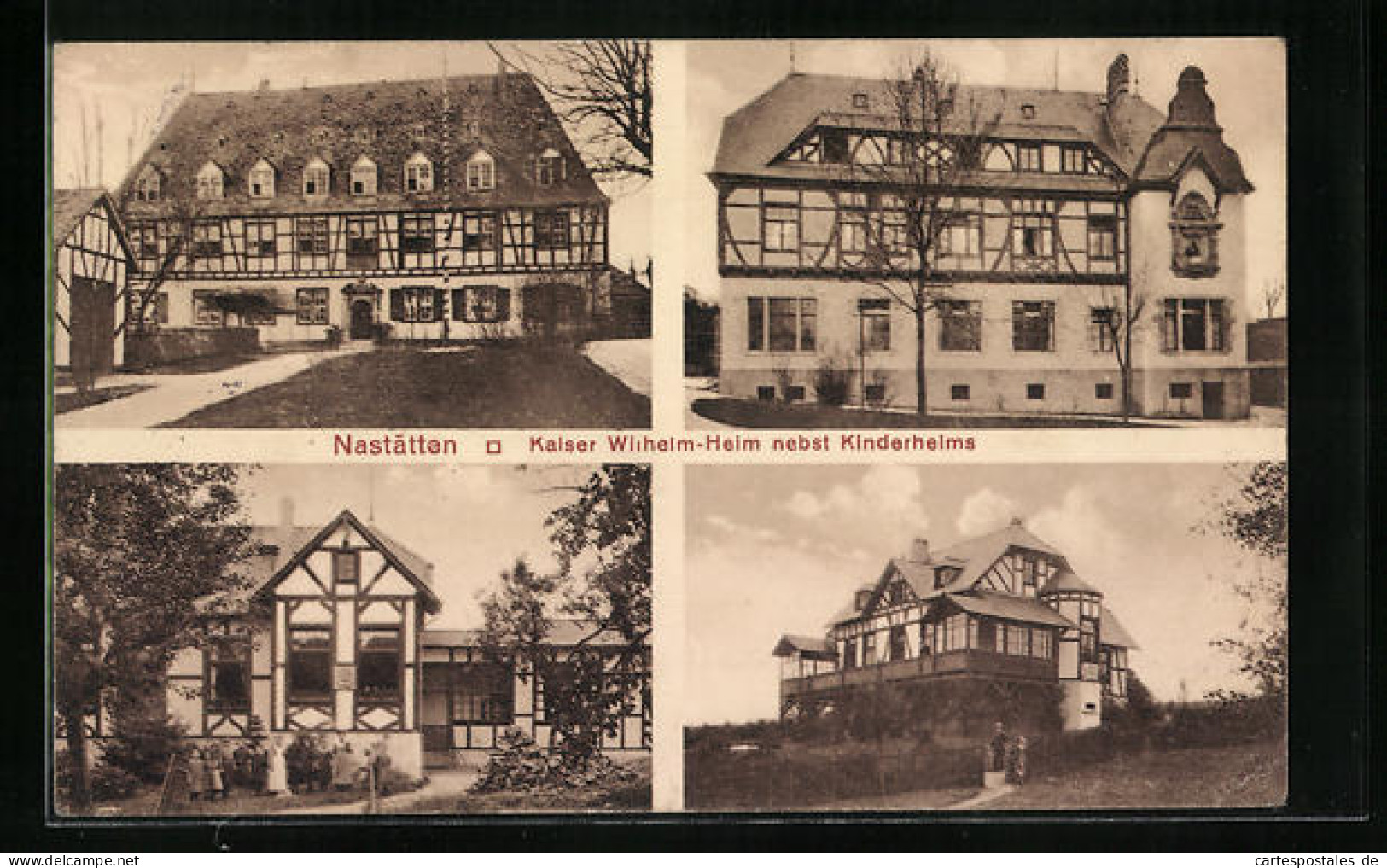 AK Nastätten, Kaiser Wilhelm-Heim Nebst Kinderheims  - Other & Unclassified