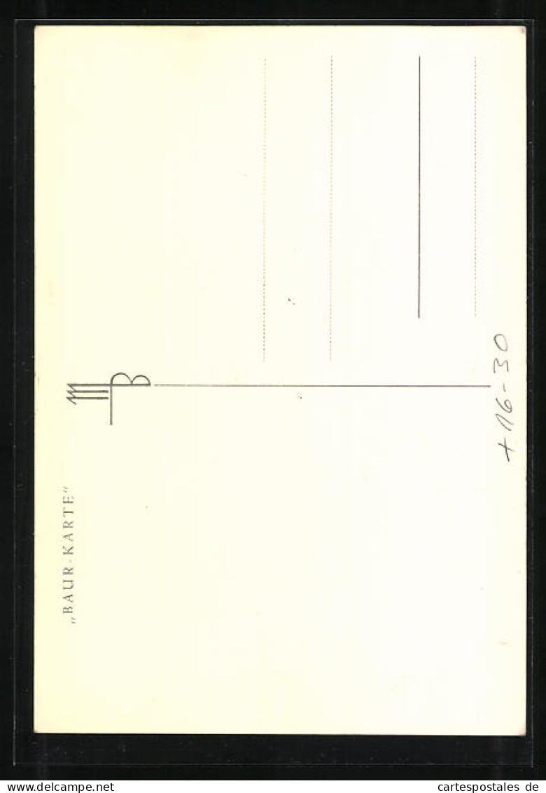 Foto-AK Max Baur: Berlin-Wannsee, Immanuel-Krankenhaus Von Der Strasse Gesehen  - Andere & Zonder Classificatie