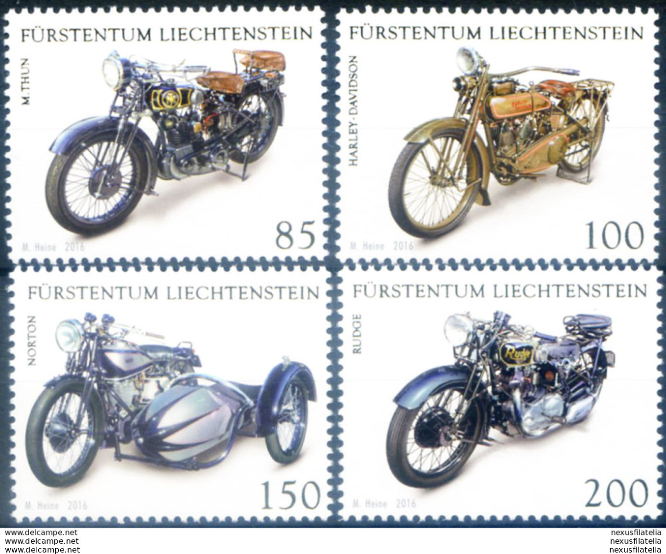 Motociclette Storiche 2016. - Altri & Non Classificati