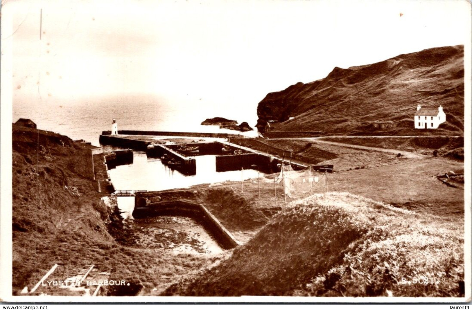 14-5-2024 (5 Z ) VERY OLD B/w (posted) UK - Lybster Lighthouse  Phare - Lighthouses