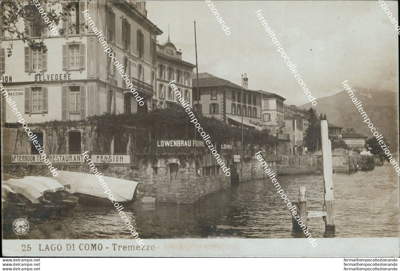 Bf34 Cartolina Lago Di Como Tremezzo N.p.g. Provincia Di Como - Como