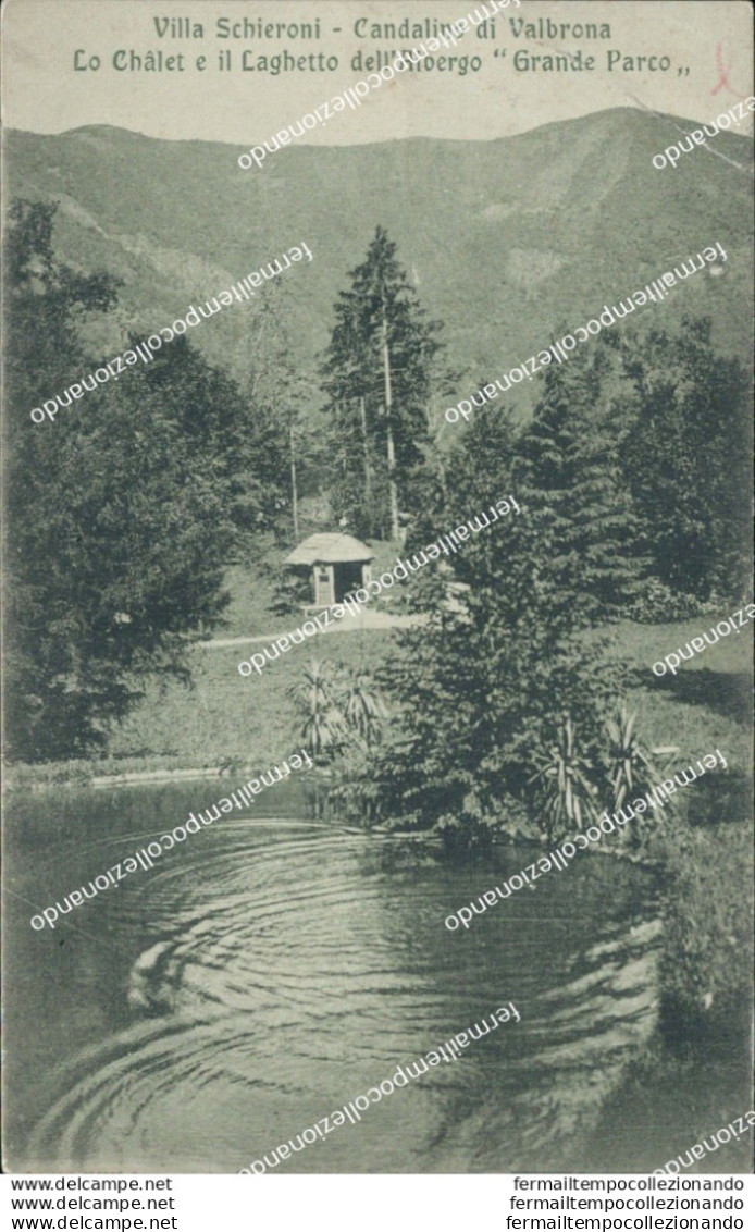 Bf151 Cartolina Candalino Di Valbrona Villa Schieroni Provincia Di Como - Como