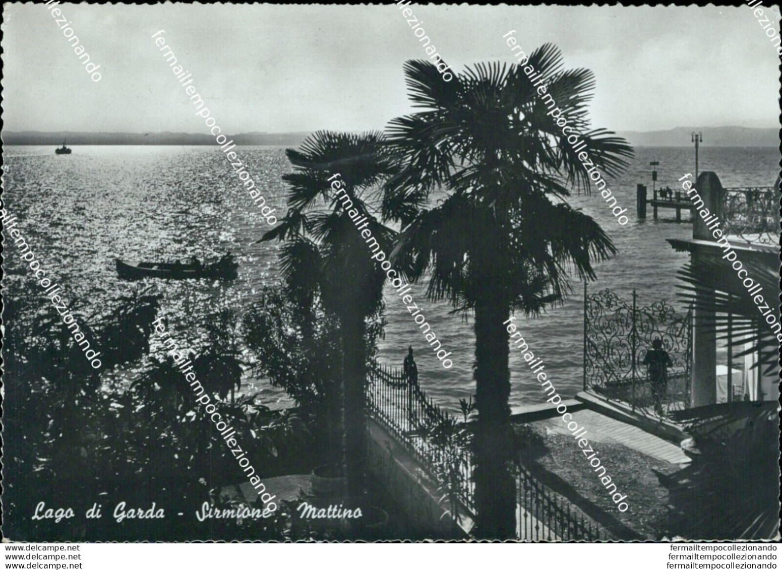 S744 Cartolina Lago Di Garda Sirmione Mattino Provincia Di Brescia - Brescia