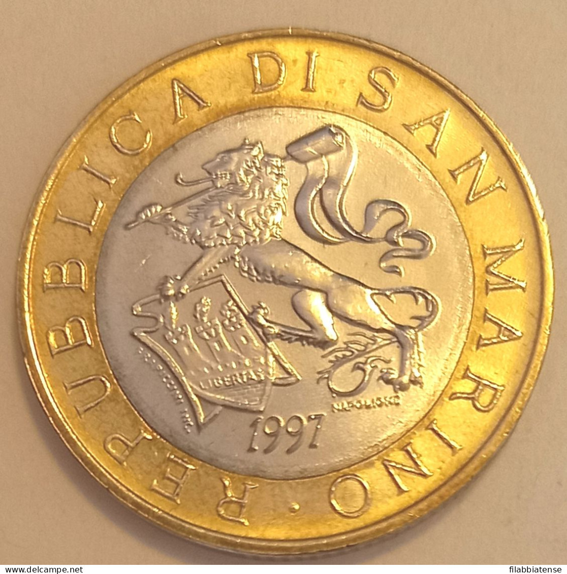 1997 - San Marino 1.000 Lire  ------ - San Marino