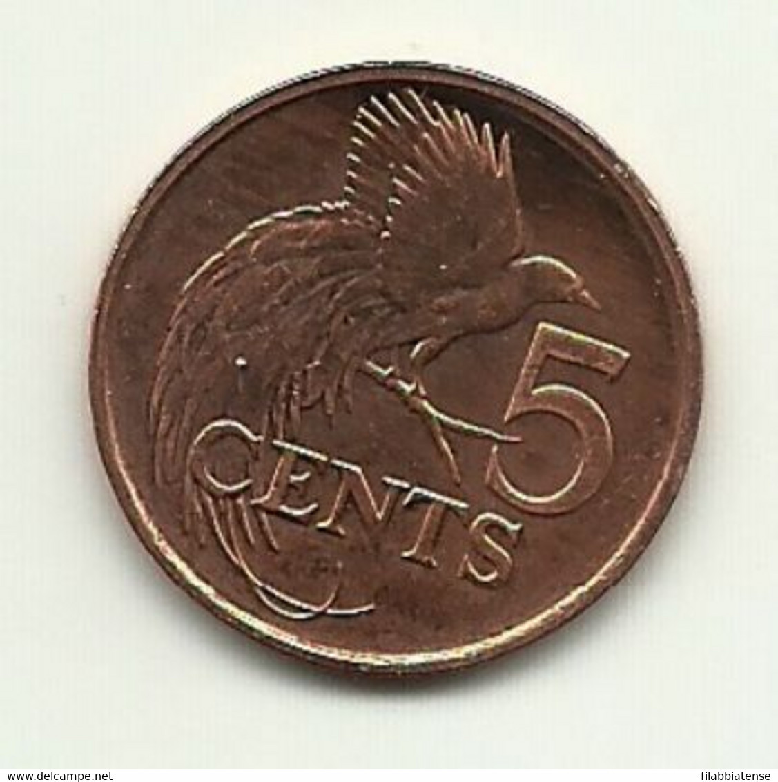 2010 - Trinidad E Tobago 5 Cents - Trinidad & Tobago