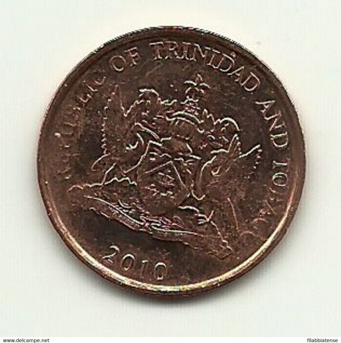 2010 - Trinidad E Tobago 5 Cents - Trinité & Tobago