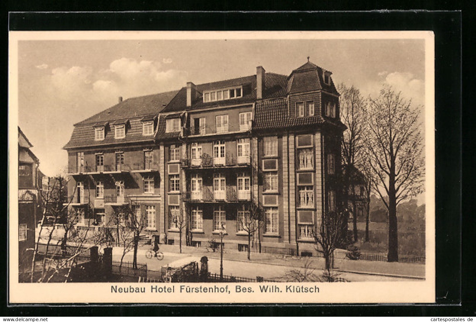 AK Bad Oeynhausen, Neubau Hotel Fürstenhof  - Bad Oeynhausen