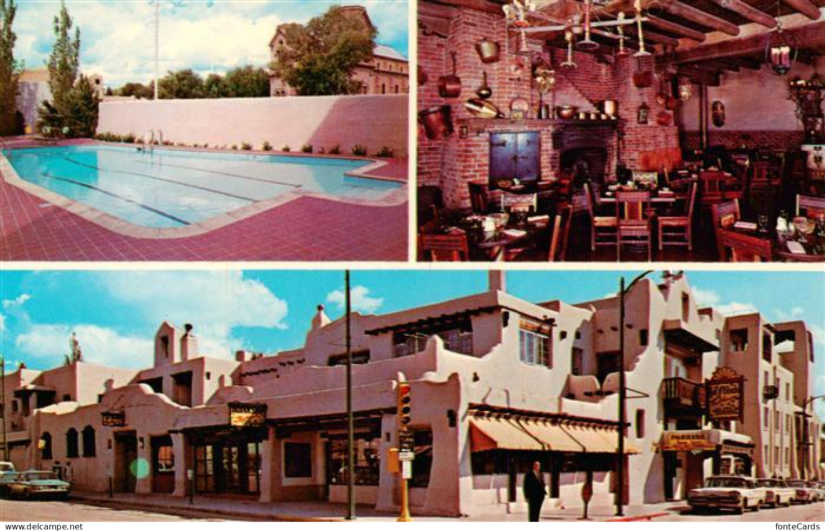 73956745 Santa_Fe_New_Mexico_USA La Fonda Hotel Swimming Pool - Autres & Non Classés