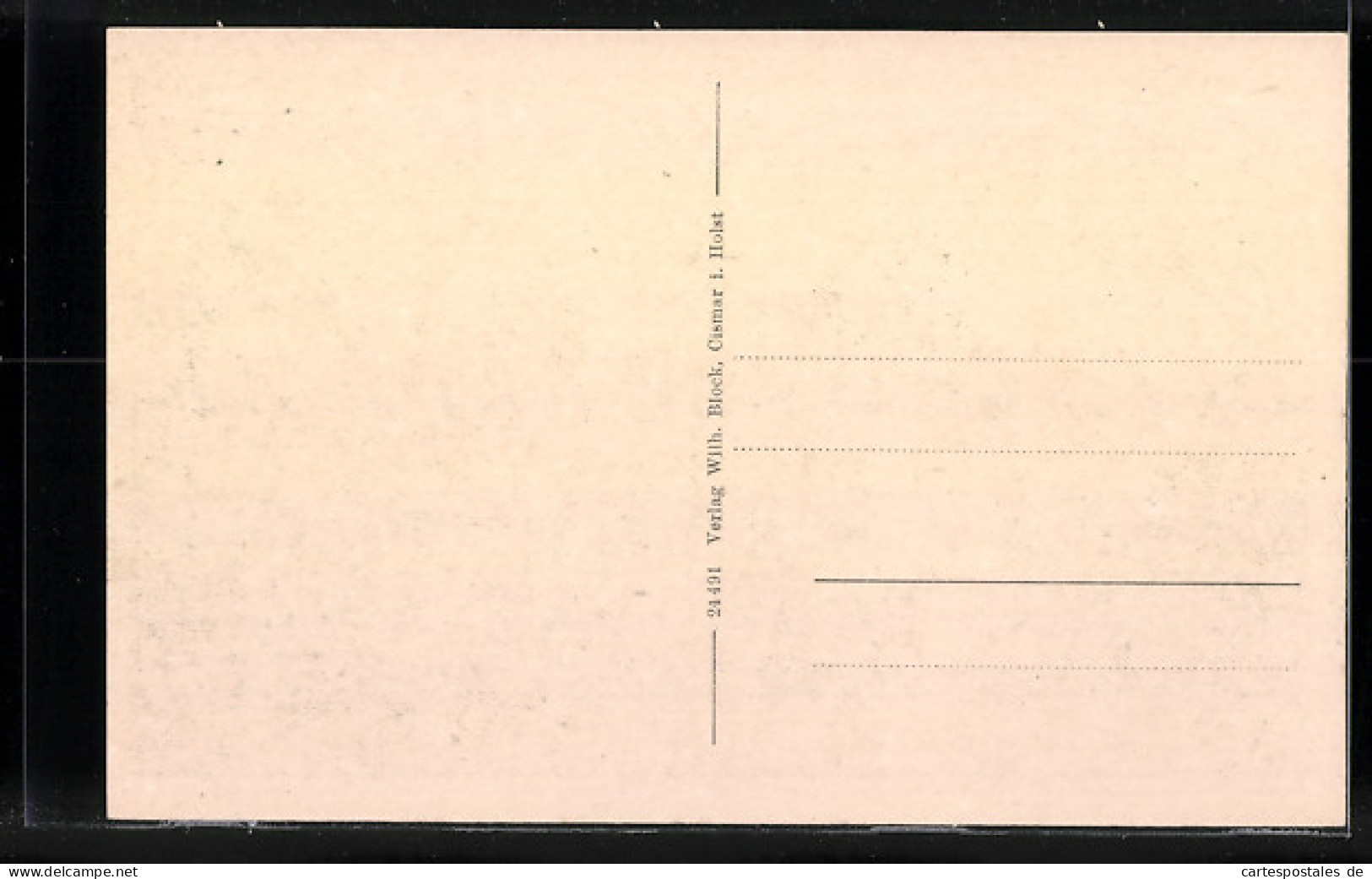 AK Cismar I. Holst., Blick Zum Postgebäude  - Andere & Zonder Classificatie