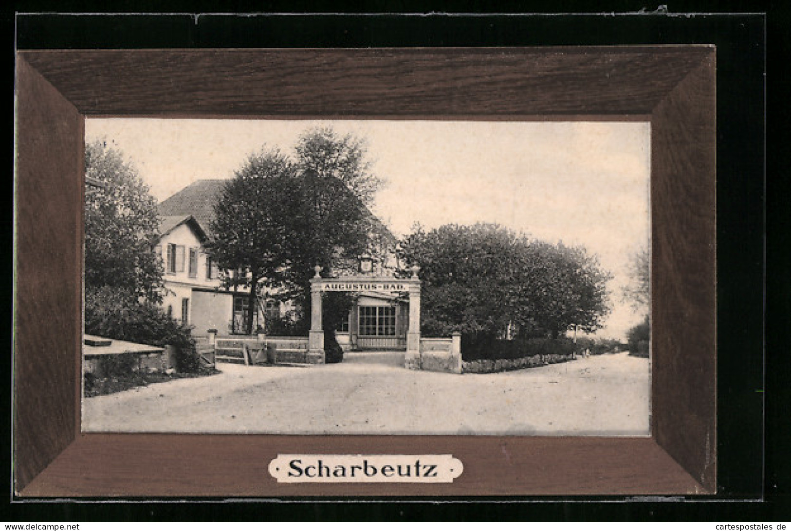 AK Scharbeutz, Hotel Augustusbad In Der Strassenansicht  - Scharbeutz