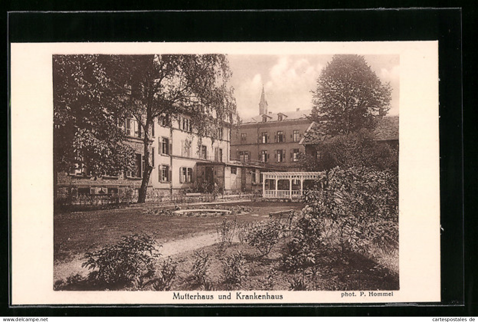 AK Karlsruhe, Mutterhaus Und Krankenhaus Der Ev. Diakonissenanstalt In Der Sofienstrasse 55-57  - Karlsruhe