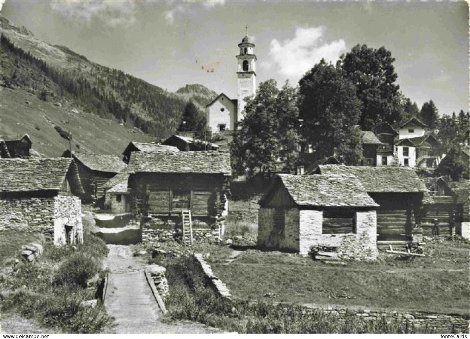 13976077 Bosco-Gurin_TI Das Walserdorf Im Tessin Teilansicht - Autres & Non Classés