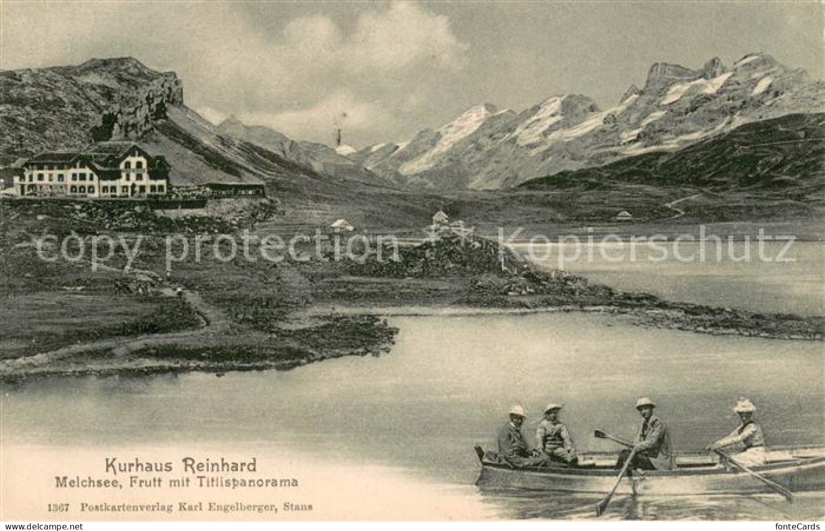 13735669 Melchsee-Frutt Kurhaus Reinhard Titlispanorama Melchsee-Frutt - Altri & Non Classificati