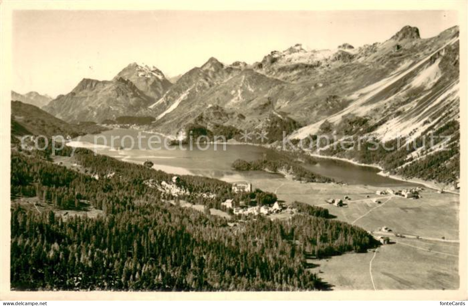 13734789 Silsersee Mit Blick Auf Maloja Silsersee - Andere & Zonder Classificatie