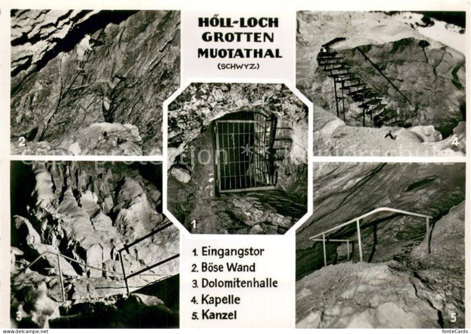 13734389 Muotathal Hoell Loch Grotten Eingangstor Boese Wand Dolomitenhalle Kape - Autres & Non Classés