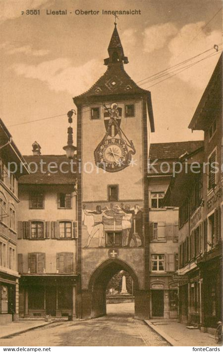 13734037 Liestal BL Obertor Innenansicht  - Sonstige & Ohne Zuordnung